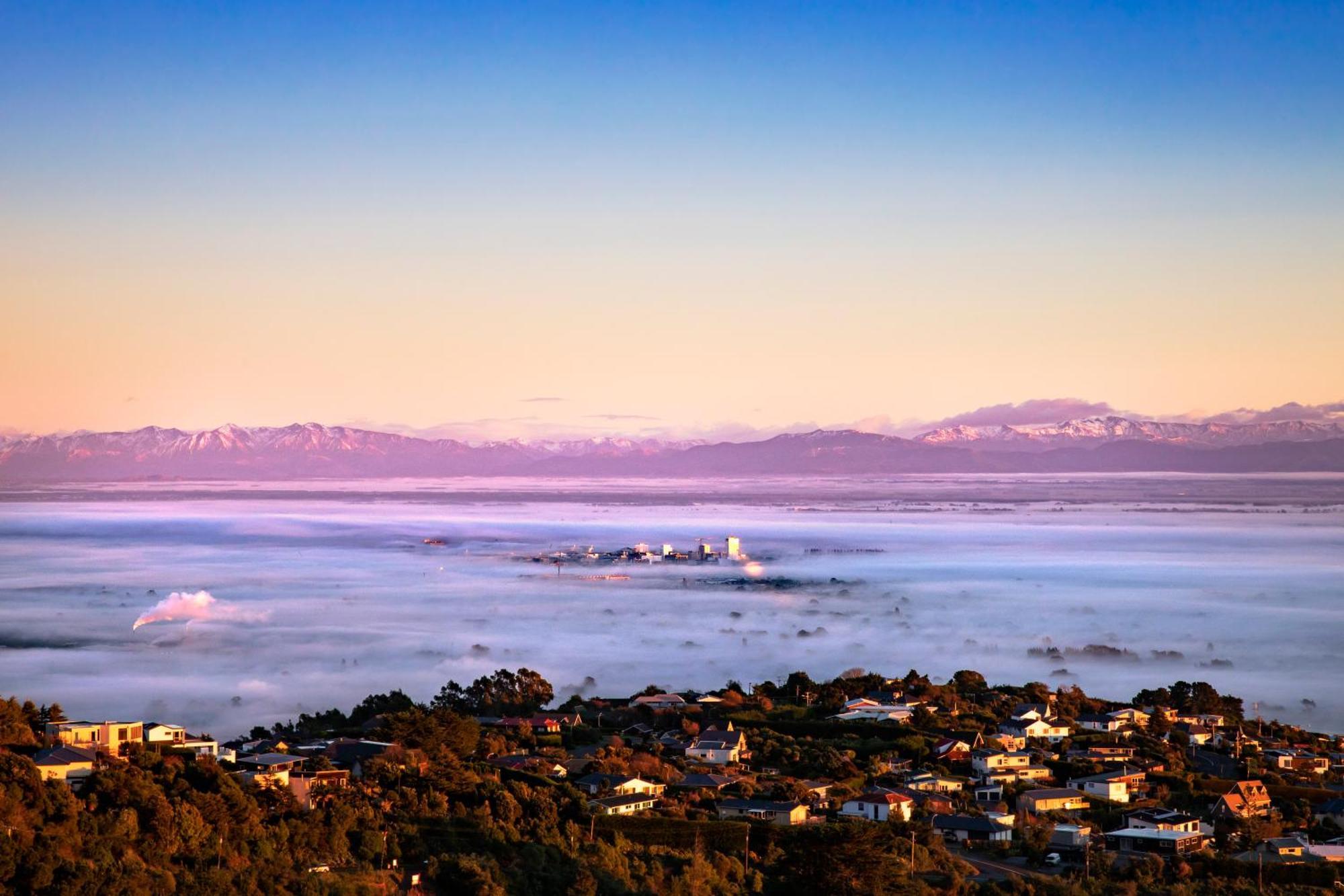 340 Degrees Alps&Sea Bed and Breakfast Christchurch Buitenkant foto